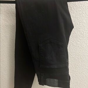 720 high rise super skinny 
Women's Black Jeans